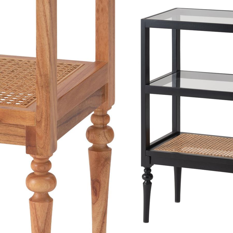 イデー 木製オープンシェルフ ガラス棚付き イデー 木製オープンシェルフ ガラス棚付き イデー 木製オープン