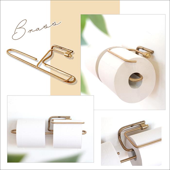 ren ステンレス トイレットペーパーホルダー 2連 AXCIS ren ステンレストイレットペーパーホルダー | AXCIS ONLINE