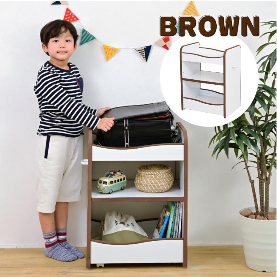 ワゴン キャスター付き リビング収納 マルチワゴン 棚 ランドセルラック NA main_v.jpg