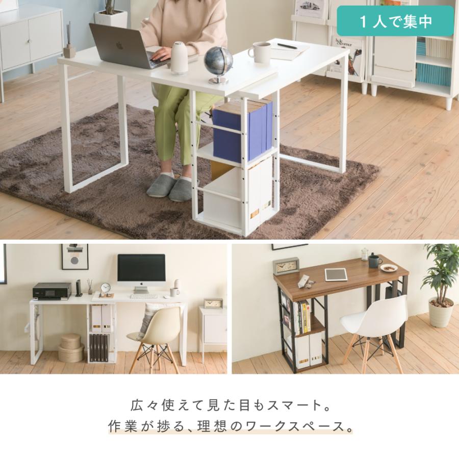 L字型PCデスク　コーナーデスク L字型パソコンデスク（コーナーデスク・幅180cm・キャビネット付き