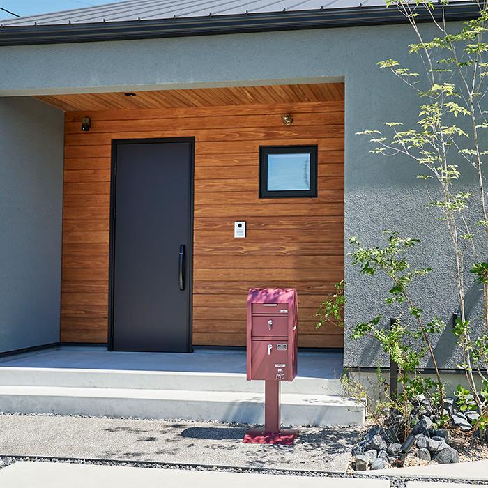 豪華2大特典)宅配ボックス 戸建 後付け スタンド ポスト おしゃれ