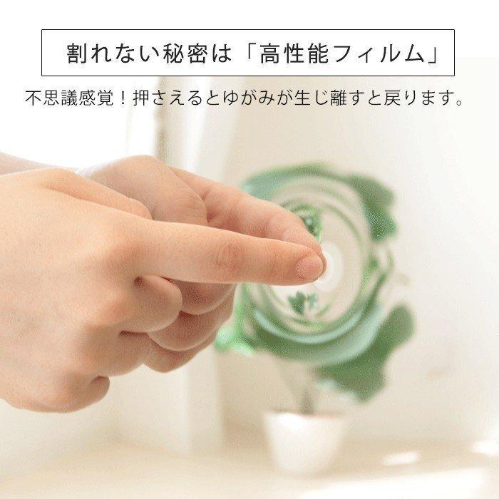 (豪華２大特典)鏡 大型 割れない鏡 壁掛け スポーツミラー 安全 軽量 日本製 ダンス用 リフェクスミラー 120.6×180.6cm 防災グッズ 高精細