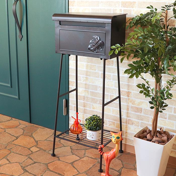 不二貿易（Fuji Boeki） (豪華2大特典) ポスト 置き型 おしゃれ 郵便