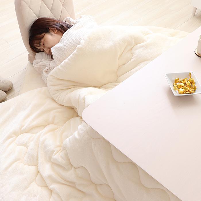 パフこたつふとん 200x250cm 長方形 ユアサプライムス.com｜こたつ布団