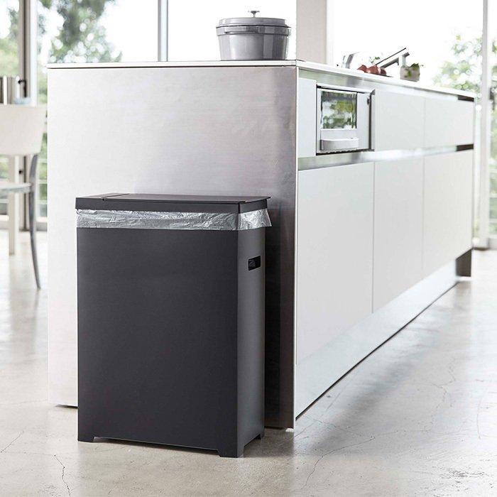 tower 山崎実業 公式 タワー 蓋付き ゴミ箱 45L ゴミ袋用 スリム