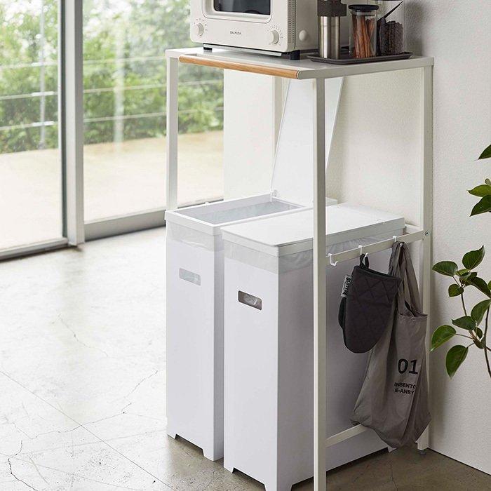 tower 山崎実業 公式 タワー 蓋付き ゴミ箱 45L ゴミ袋用 スリム