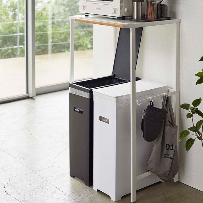 tower 山崎実業 公式 タワー 蓋付き ゴミ箱 45L ゴミ袋用 2個組 スリム