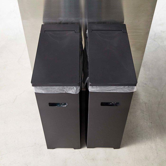 tower 山崎実業 公式 タワー 蓋付き ゴミ箱 45L ゴミ袋用 2個組 スリム