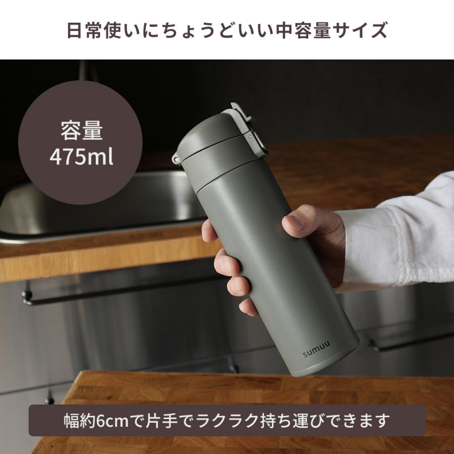 再値下　１点限り♡未使用　水筒ピクニックスタンプ　スタンピンアップ sumuu スムウ 真空ダブルステンレスポップアップボトル ミーボ meebo