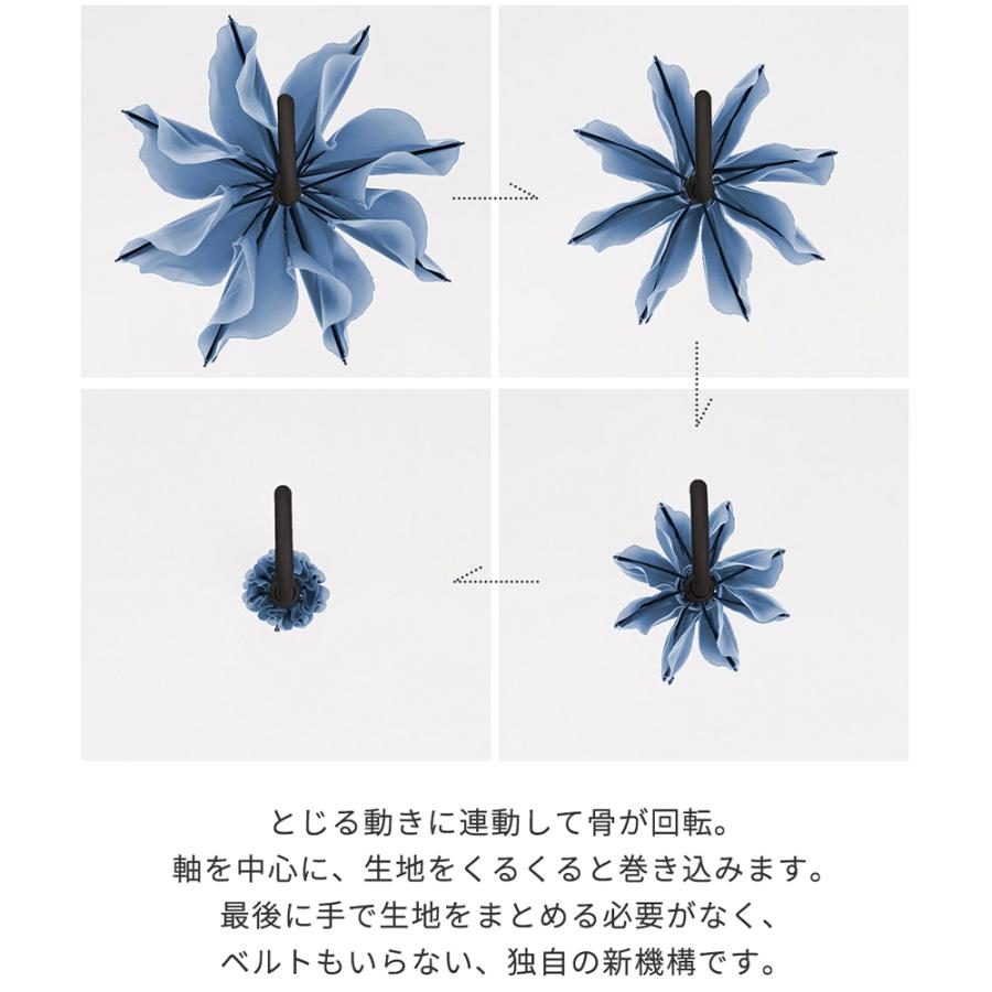 Shupatto アンブレラ 58cm S510 シュパットアンブレラ 軽量 晴雨 手が濡れない 畳める ベルトなし レディース メンズ 兼用 marna マーナの画像