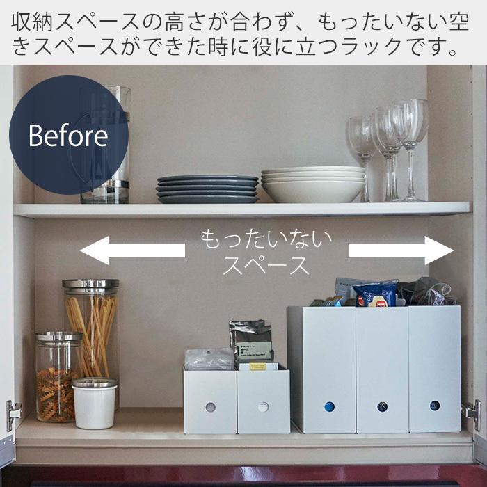 tower 山崎実業 公式 タワー 収納ボックス下ラック2個組 キッチン