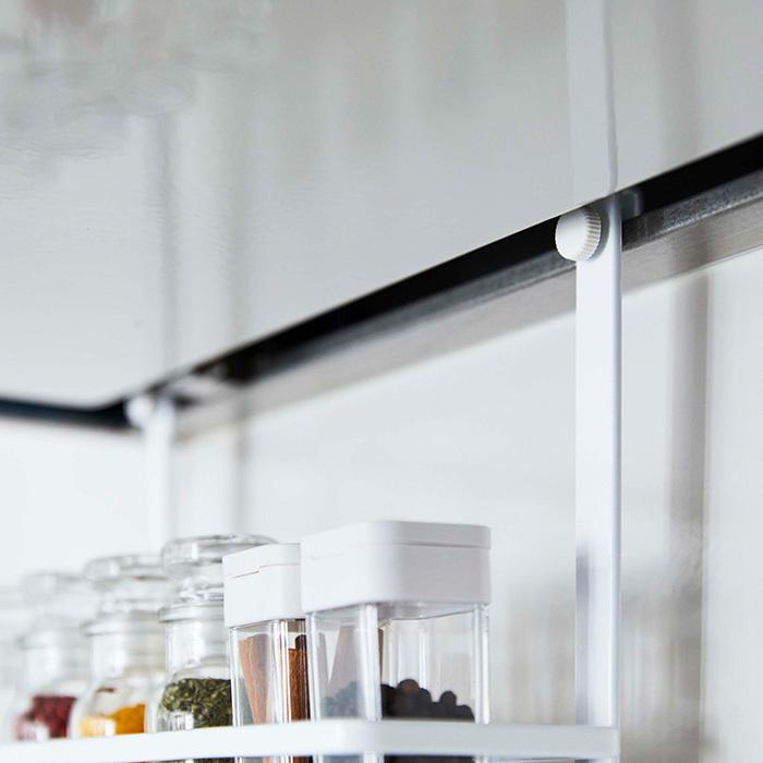 レンジフード調味料ラック 3段 Tower おしゃれ レンジフード 換気扇 スパイスラック ボトルラック 一括収納 キッチン収納 吊り下げ収納 山崎実業 46 47 3605 3540 ヤマソロ公式 A La Mode Plus 通販 Yahoo ショッピング