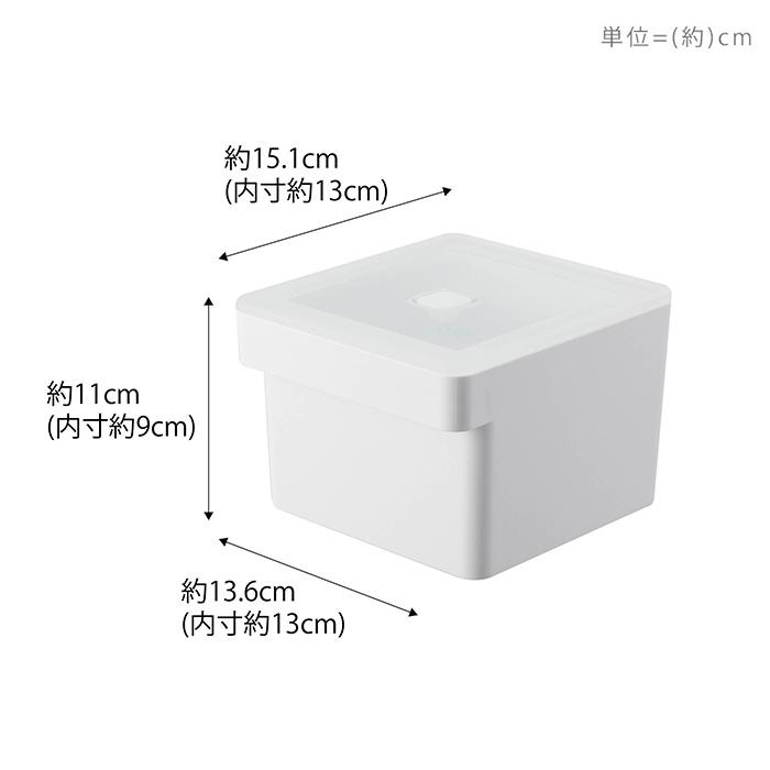 tower 山崎実業 公式 タワー みそパックごと収納ハンドル付き密閉