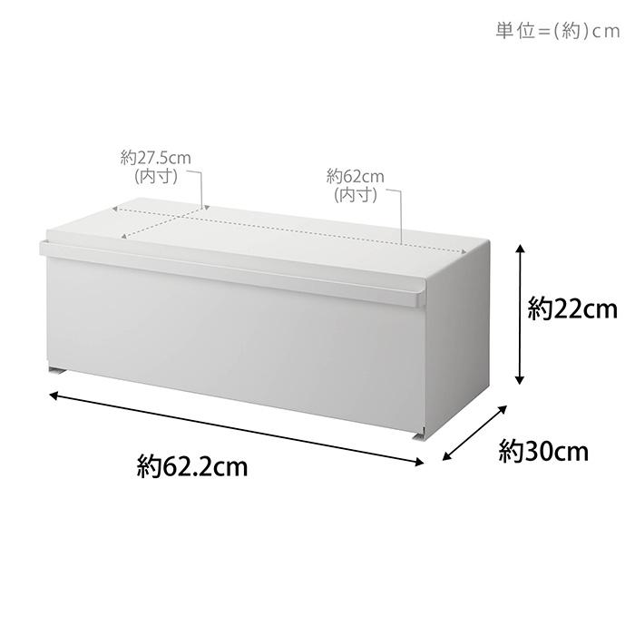 ブレッドケース ワイド タワー tower おしゃれ パンケース 32L 大容量 収納 ストッカー 食パン 調味料ラック 山崎実業 3022 3023｜e-alamode-ys｜15