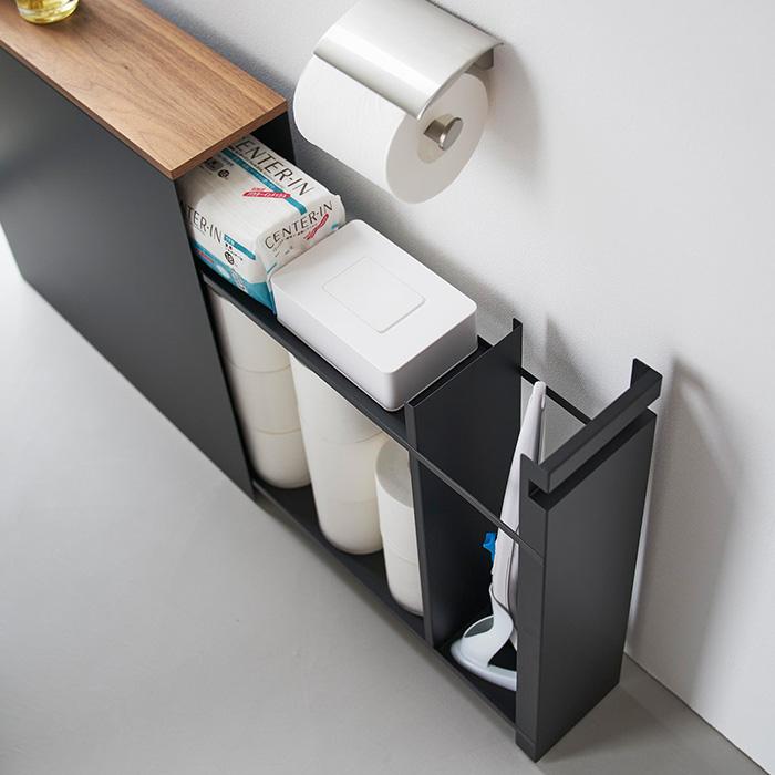 tower 山崎実業 公式 タワー 隠せるトイレ引き出し収納 トイレ収納