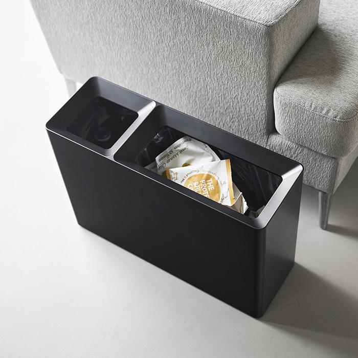 【未使用品】タワーボックス プラス ブラック 2箱セット（計12個） tower 山崎実業 公式 タワー スーパー・コンビニ弁当がそのまま入る