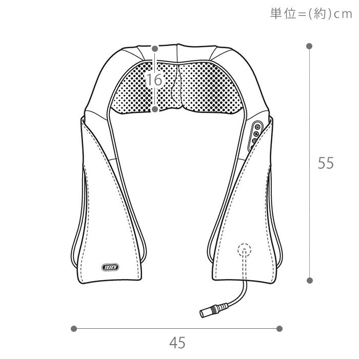 (豪華２大特典)toffy ネックマッサージャー マッサージクッション マッサージ機 マッサージ器 ヒーター付き BC05 ギフト ラドンナ LADONNA | Toffy | 14