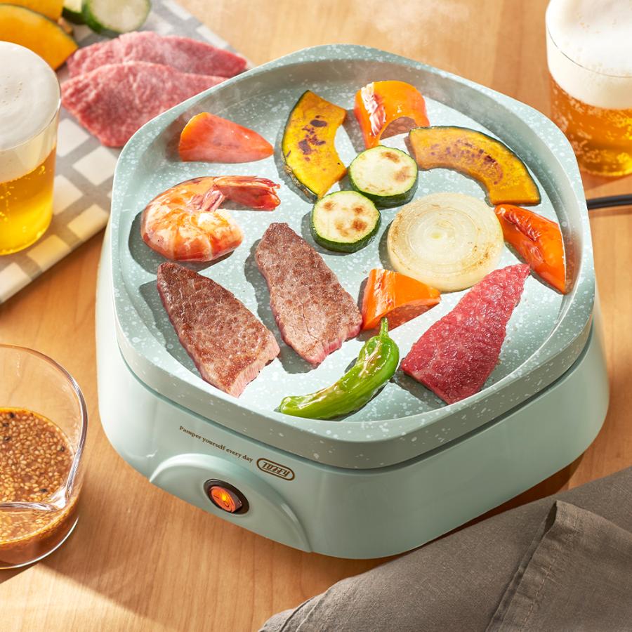 Toffy toffy トフィー カラフルリトルプレート ホットプレート 1人 用