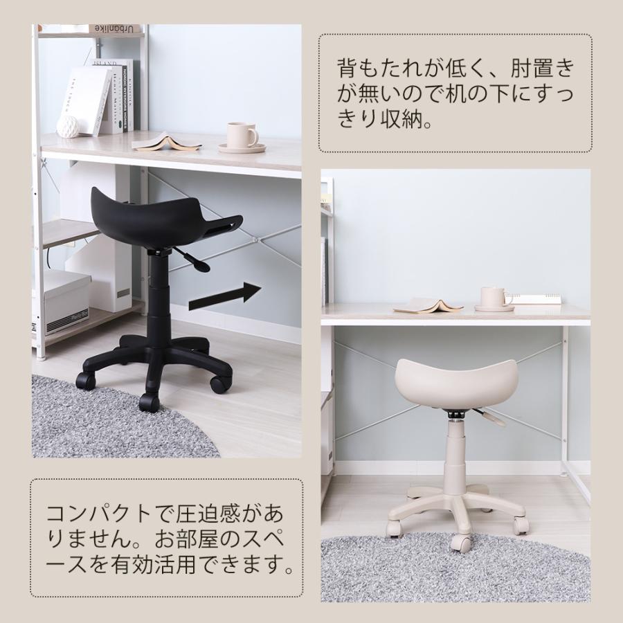 ヤマソロ キャスターチェア デスク キッチン ダイニング メッシュ生地 