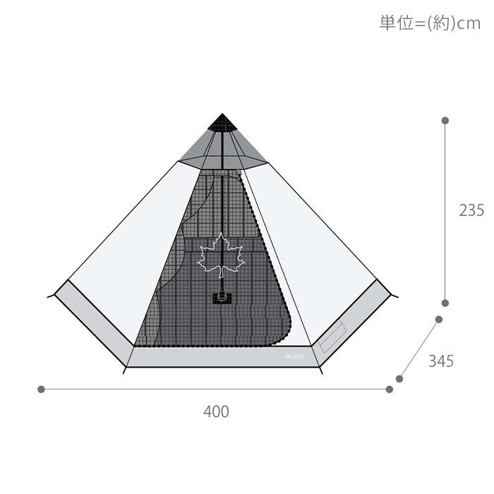 LOGOS (豪華2大特典) ロゴス ナバホ Tepee 400 テント ティピー LOGOS (豪華2大特典) ロゴス ナバホ Tepee 400 テント ティピー