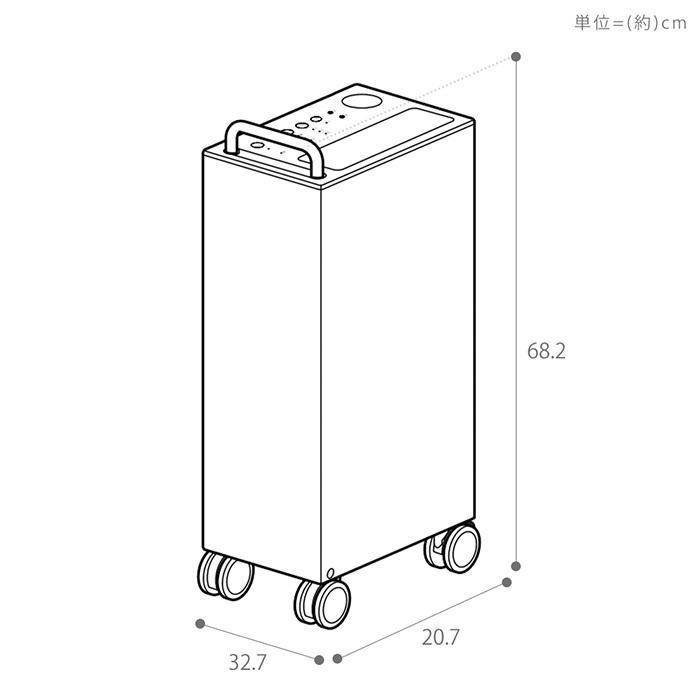 cado カドー 除湿機 19畳 ROOT7100 衣類乾燥 部屋干し 除湿器 DH-C7100