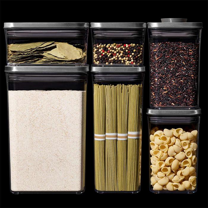 OXO（オクソー） (豪華2大特典) ステンレス ポップコンテナ 6ピース