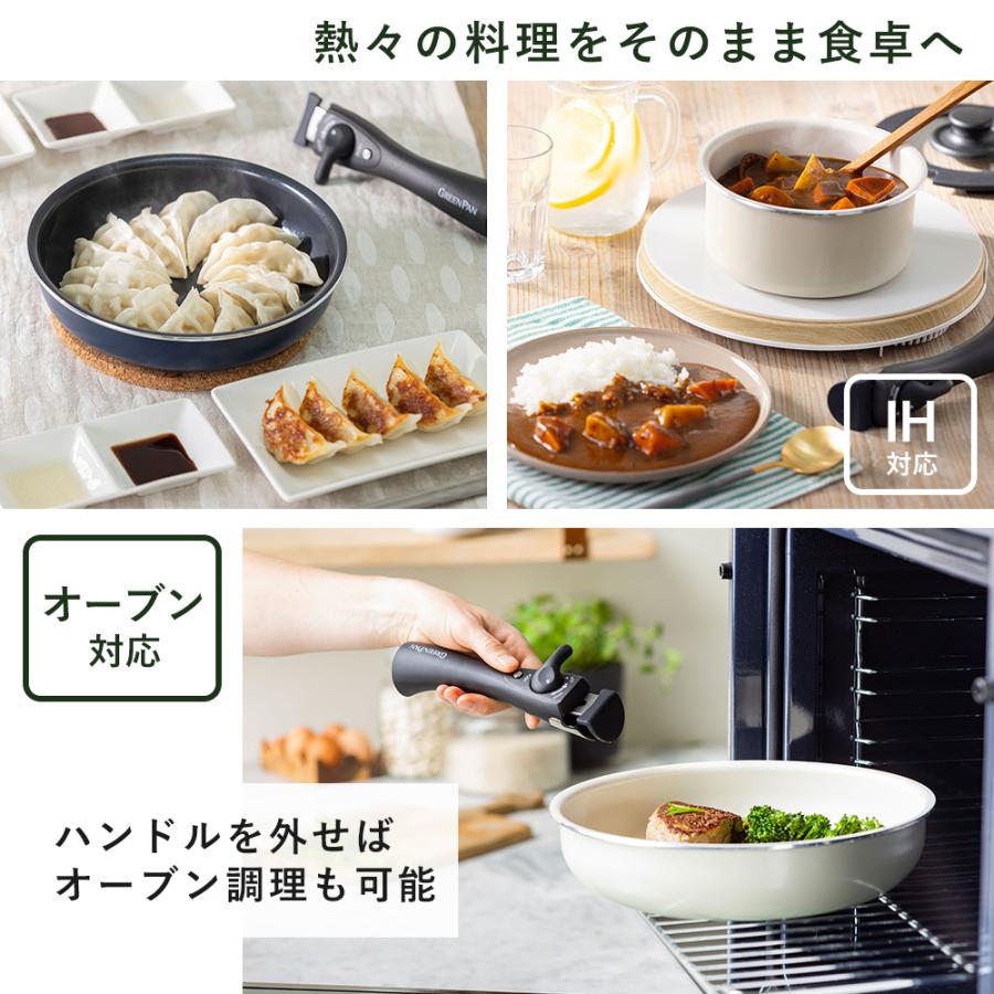 GREEN PAN（グリーンパン） クリックシェフ click chef フライパン
