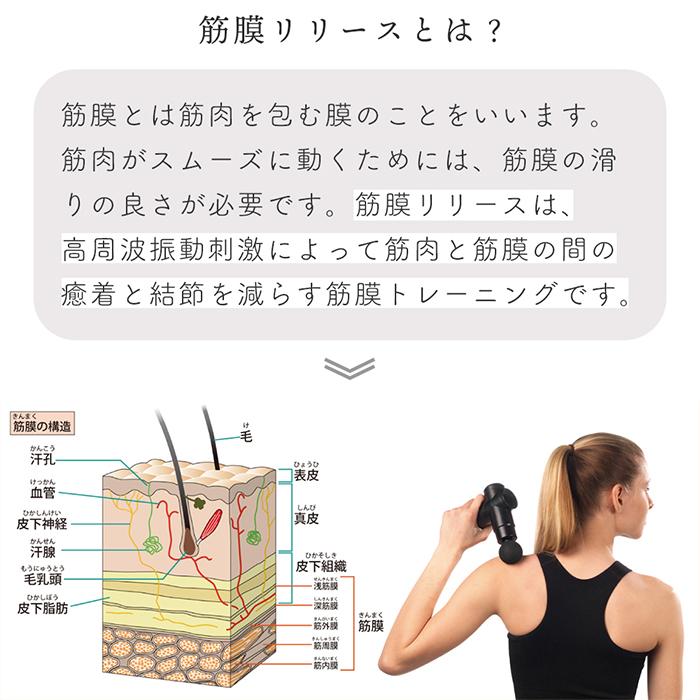 (豪華２大特典)AINX ボディケアガン 温冷機能搭載 筋膜リリース ガン 電動 マッサージ relx ハンディ AX-BG1 筋肉 軽量 手持ち アイネクス | AINX | 05