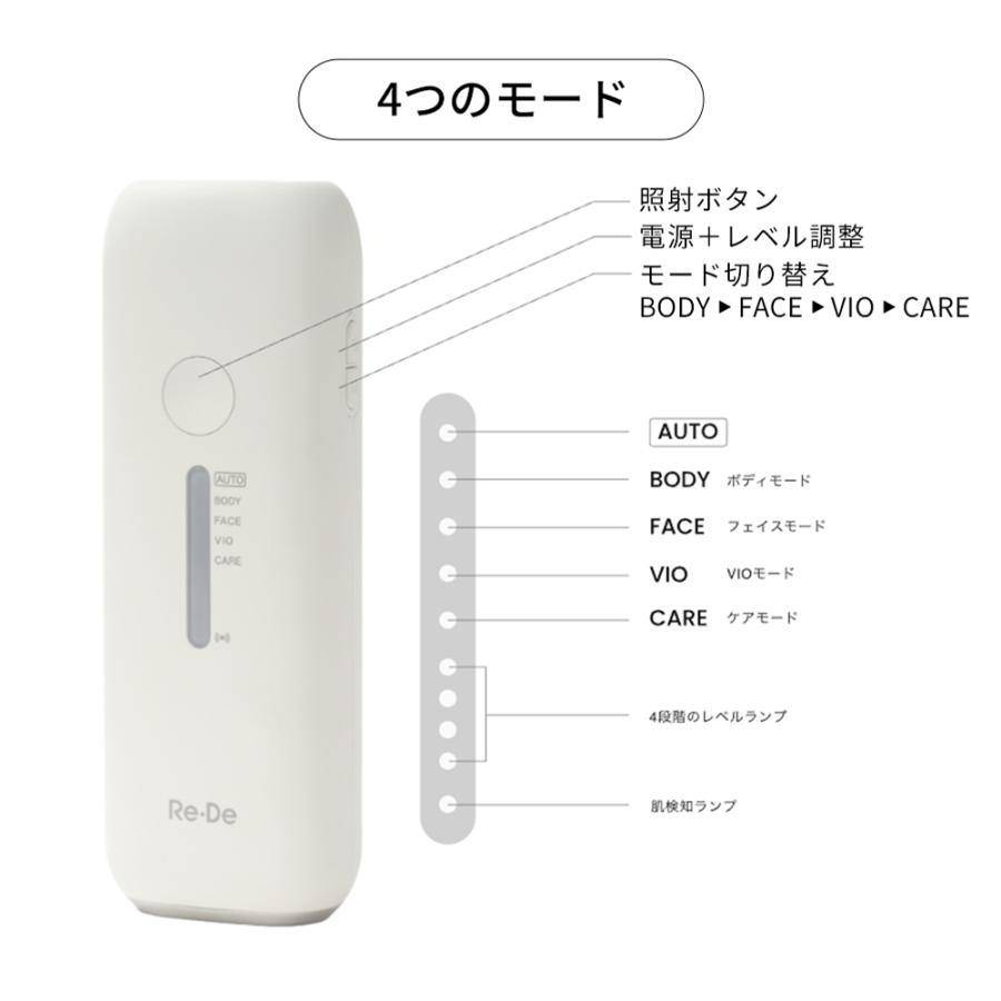 Re・De Re・De DuoClear IPL 光美容器 脱毛器 フラッシュ式脱毛器 リデ