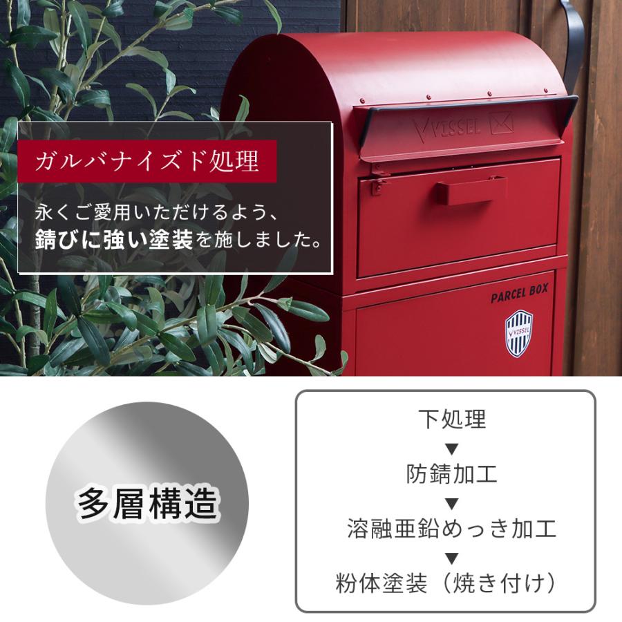 ヤマソロ VISSEL KOBE ヴィッセル神戸 宅配ボックス 一戸建て用 後