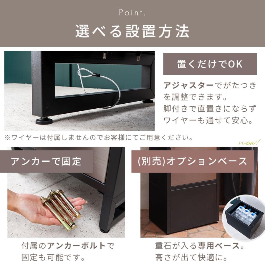 ヤマソロ 宅配ボックス 一戸建て用 後 付け おしゃれ 大型 ポスト 付き
