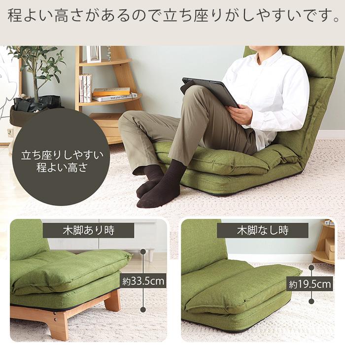 ソファー 一人掛け 1人掛け ダブルクッション リクライニング おしゃれ