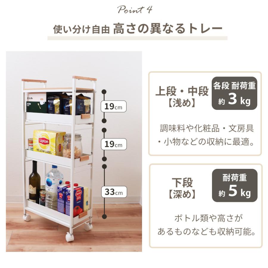 ヤマソロ 隙間ラック スリムラック 収納ラック キッチン ワゴン 20cm 3段 キャスター付き 引出し スライド式 天板付 省スペース 木目 ヤマソロ ホームライフ店 - 通販 - Yahoo ショッピング