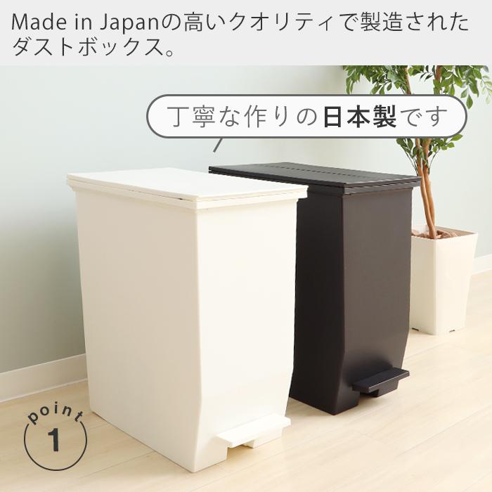 東谷 ゴミ箱 45リットル おしゃれ 分別 スリム ダストボックス 日本製