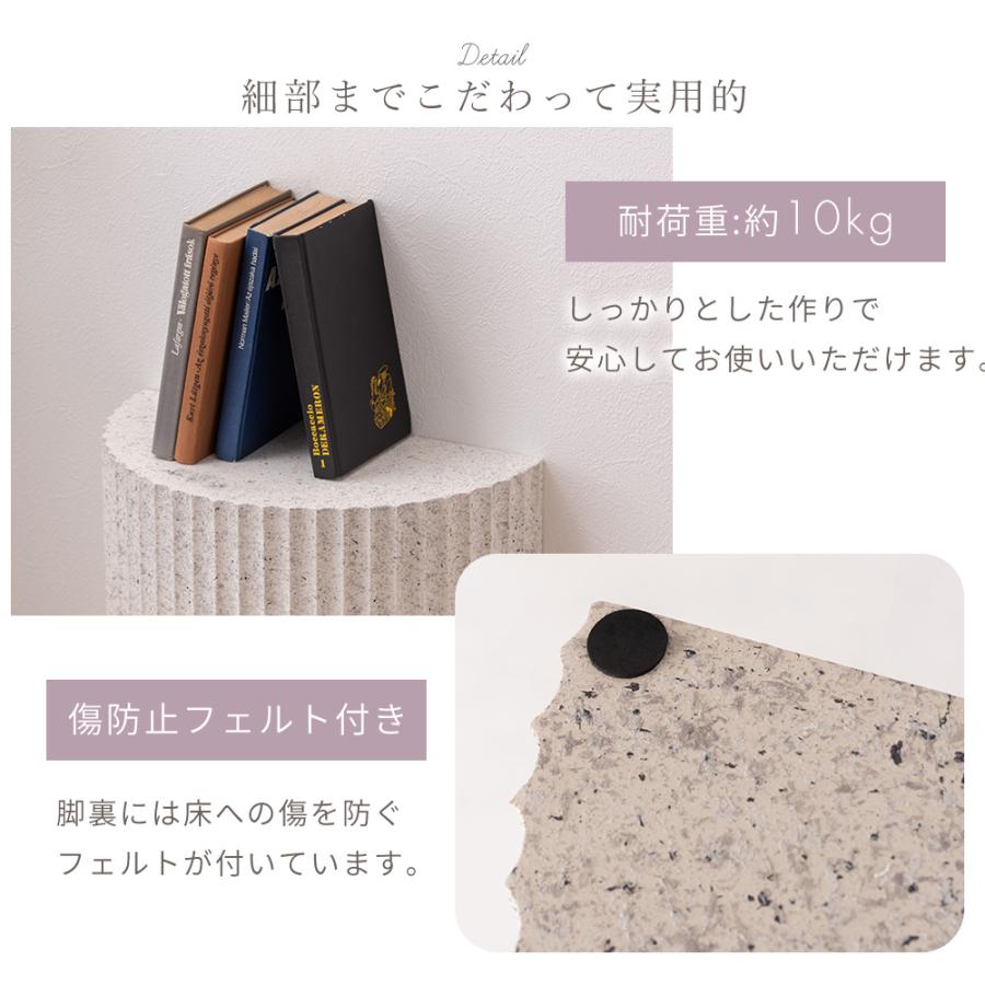 値引き交渉有⭐️ほぼ新品⭐️大理石サイドテーブル 大理石柄 サイドテーブル Colletの通販情報 - 家具通販のわくわく