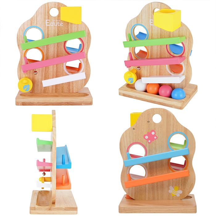 【美品・箱あり】エデュテEdute TREEスロープ 知育玩具 スロープトイの木のおもちゃならTREEスロープ ｜通販・1歳