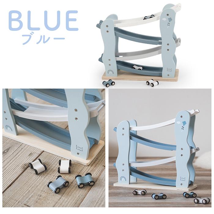labellabel レーベルレーベル カースライダー ミニカー 車 おもちゃ 1歳半 2歳 スロープトイ 木製 知育 玩具 木のおもちゃ 赤ちゃんの画像