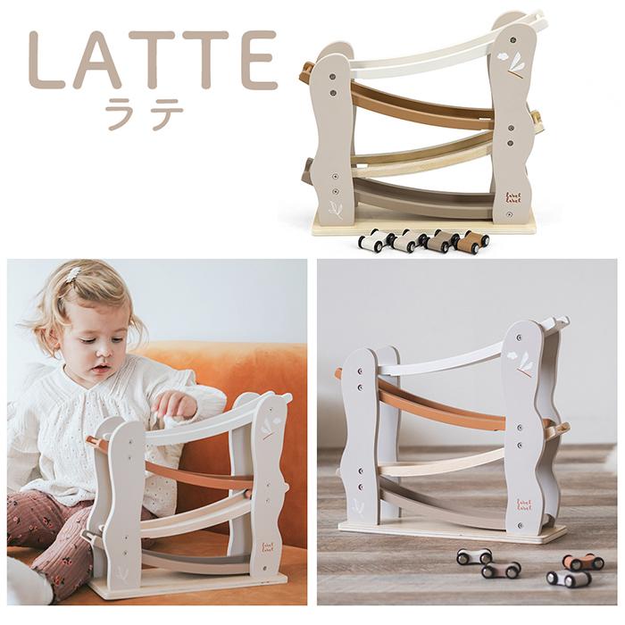 labellabel レーベルレーベル カースライダー ミニカー 車 おもちゃ 1歳半 2歳 スロープトイ 木製 知育 玩具 木のおもちゃ 赤ちゃんの画像