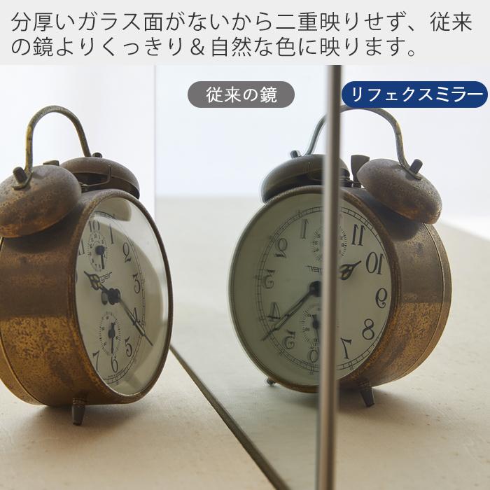 割れない鏡 防災ミラー 幅80㎝ 高さ165㎝ 訳アリ品【定価から半額】005 豪華2大特典) 防災グッズ大賞2024優秀賞受賞! 割れない鏡 大型