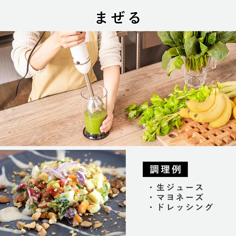 ツインバード（TWINBIRD） チョッパー付ハンディーブレンダー つぶす