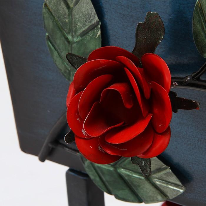 ポスト アンティーク スタンドポスト おしゃれ ブラウン 薔薇 赤 バラ ヴィンテージ ブルー 玄関 ローズ 郵便受け アンティークローズ 新生活 ヤマソロ公式 A La Mode 通販 Paypayモール