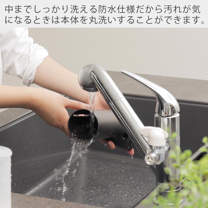 オートディスペンサー リキッドタイプ 液体洗剤 抗菌 スリム 防水 自動 250ml コードレス 充電式 衛生的 PR-EA008 PRISMATE｜e-alamode｜12