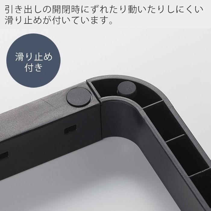 山崎実業 公式 タワー シンク下 伸縮鍋蓋 フライパンスタンド tower おしゃれ フライパン収納 収納ラック 立てる収納 立て置き | tower | 09