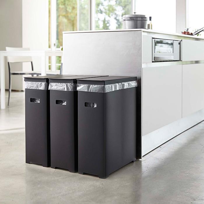 tower 山崎実業 公式 タワー 蓋付き ゴミ箱 45L ゴミ袋用 スリム