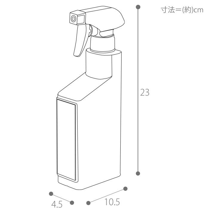 エントリーで+5％還元 マグネットスプレーボトル tower タワー 洗剤 アルコール 詰め替え 壁面収納 冷蔵庫 洗濯機 切り替え式ノズル 山崎実業 5380 5381｜e-alamode｜10