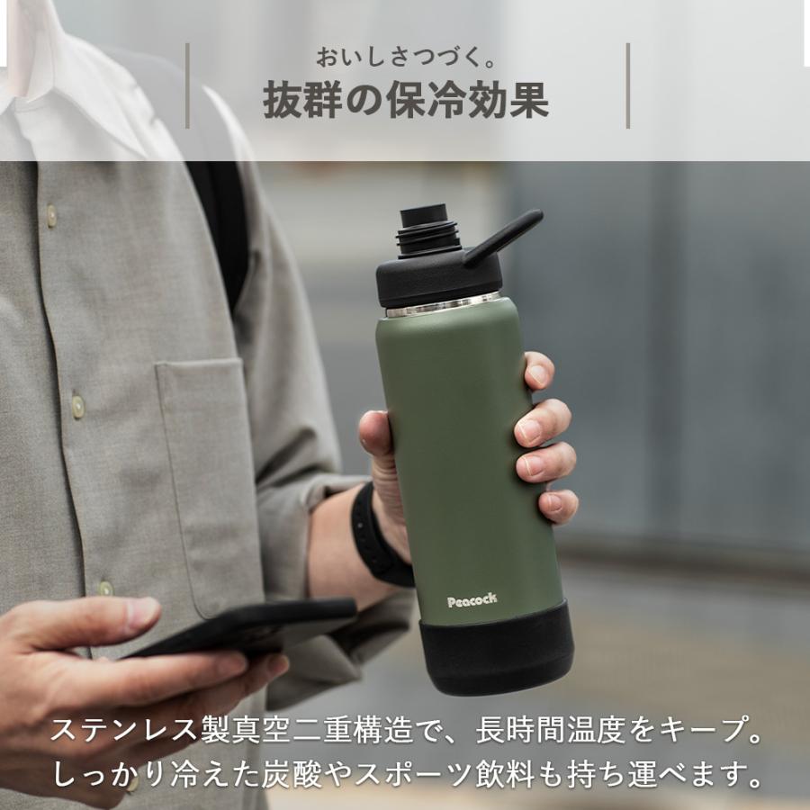 ピーコック魔法瓶工業 6/17はP+10％！ ステンレス ボトル 水筒 取っ手