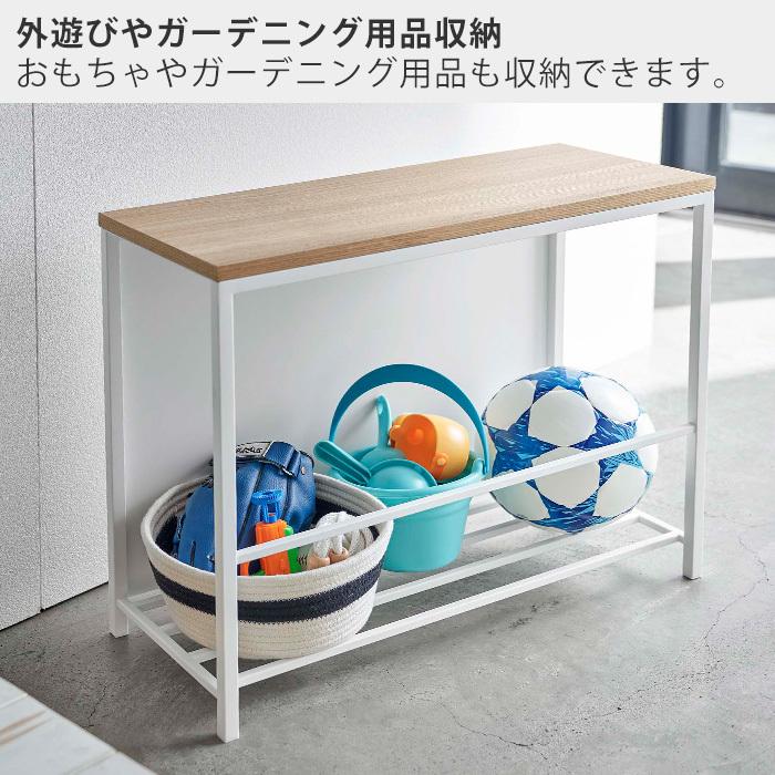 【DINOSAUS さま 専用】オーダー シェルフベンチ 天然木調 ベンチ 幅79cm（1人用） 奥行40cm高さ40cm 通販 - ディノス