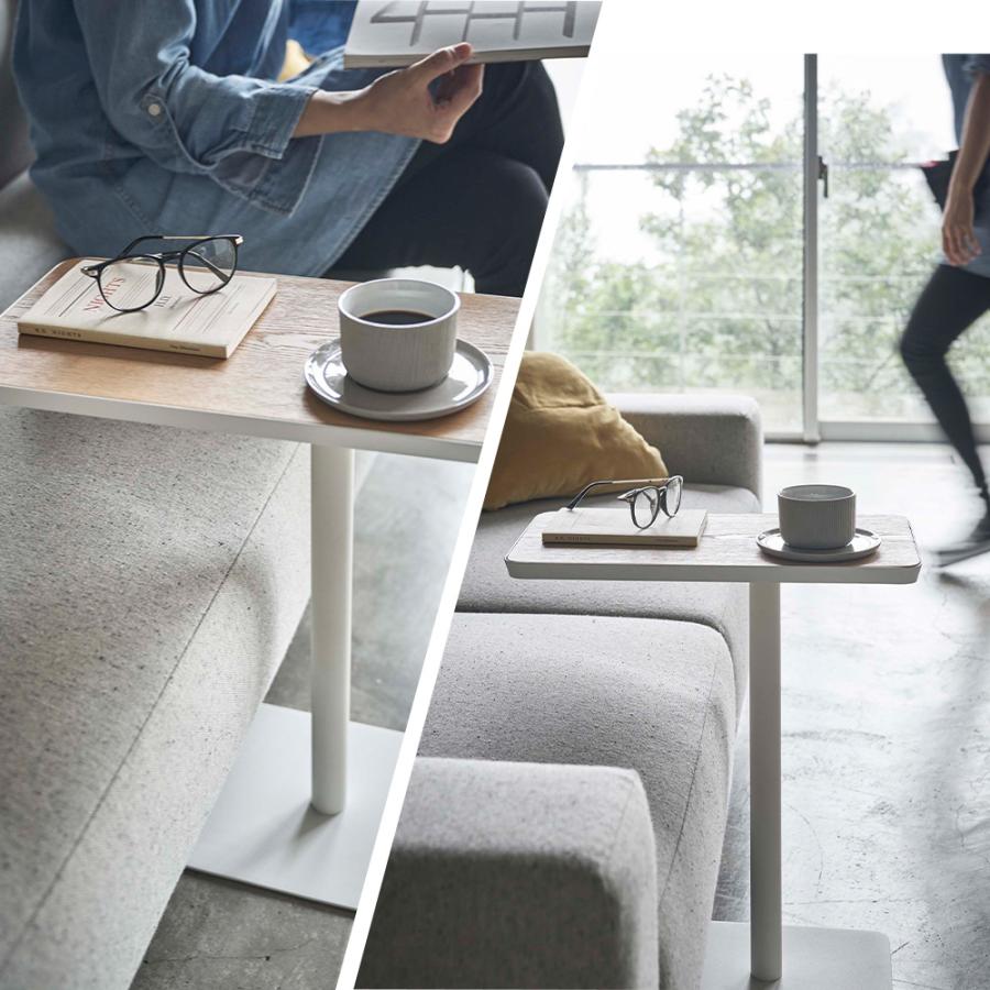 台形の木製テーブル A　センターテーブル コーヒーテーブル サイドテーブル モダンウッドサークルサイドテーブル｜北欧風おしゃれ家具