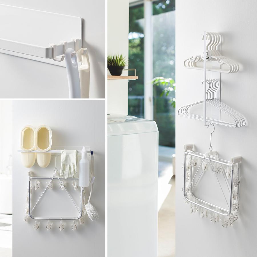 tower 山崎実業 公式 タワー マグネット洗濯ハンガー収納ラック