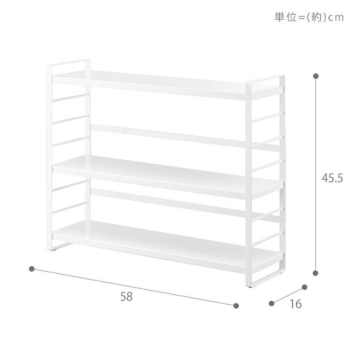 tower 山崎実業 公式 タワー シンク上キッチン収納ラック キッチン